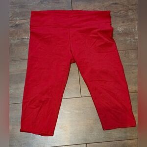 Fabletics  Vibrant Red Leggings Large